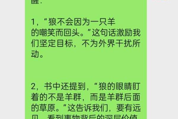五行格局下的狼性解析：走出误区，提升自我管理能力