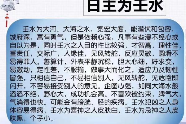 五行格局揭秘：壬水性格解析，如何发挥你的独特魅力？