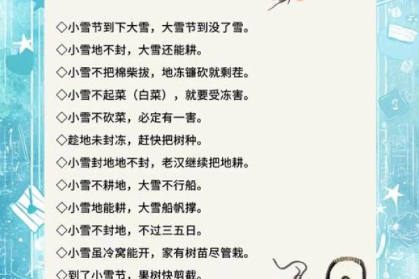 小雪节气的风物与养生智慧