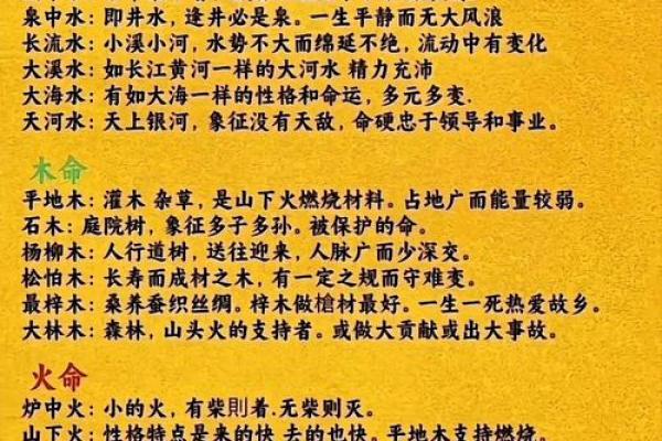 五行性格解析颠覆传统：免费了解你的独特命运轨迹