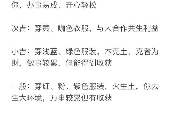 五行颜色搭配实用指南：改变你的穿衣格局，提升个人魅力指数